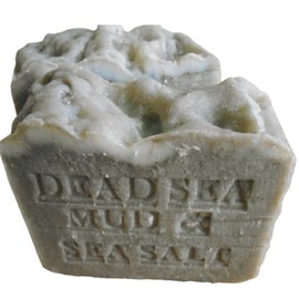 Dead Sea Mud Soap with Shea Butter and Dead Sea Salt (Exfoliate)