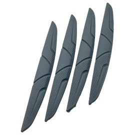 HTharros Car Door Edge Guard Door Side Protector Universal Door Mall Protection Seal Scratch Scratch Dirt Prevention Paste Gray 4 Pieces