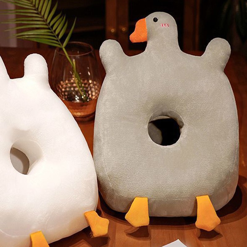 Nap Face Pillow Soft Breathable Plush Cool Double Sided Goose