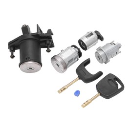 Ignition Starter Switch Ignition Switch Door Lock Cylinder Set 2S61 BM Replacement for MK5 Fusion