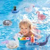 Kleeblatt Pool Drink Floaties, Doughnut Inflatable Drink Holders Floating Cup