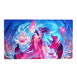 Gamegenic – MTG – Secrets of Strixhaven Shiny Playmat: Prismari, the Inspiration – Accessorio da Gioco – Tappeto Stampato a Colori – Multilingue