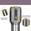 Professional 5 Piece NPT Pipe Tap Set, Carbon Steel NPT