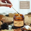 6 Pack Candles for Home Scented, Aromatherapy Jar Candles Gift