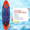 Red 6 Feet Surfboard with 3 Detachable Fins for Surfingcolor: