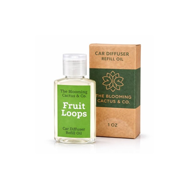 Fruit Loops Car Diffuser Oil Refill - Long Lasting Essential