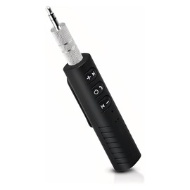 Tiardey Bluetooth Audio Adapter Lapel Clip Bluetooth Receiver 3.5mm for Corded Headphones Speakers