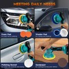 Cordless Car Buffer Polisher Kit with 2x21V Batteries, 6 Inch