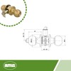 Amig - Ball Style Lock Set | With Outer Key