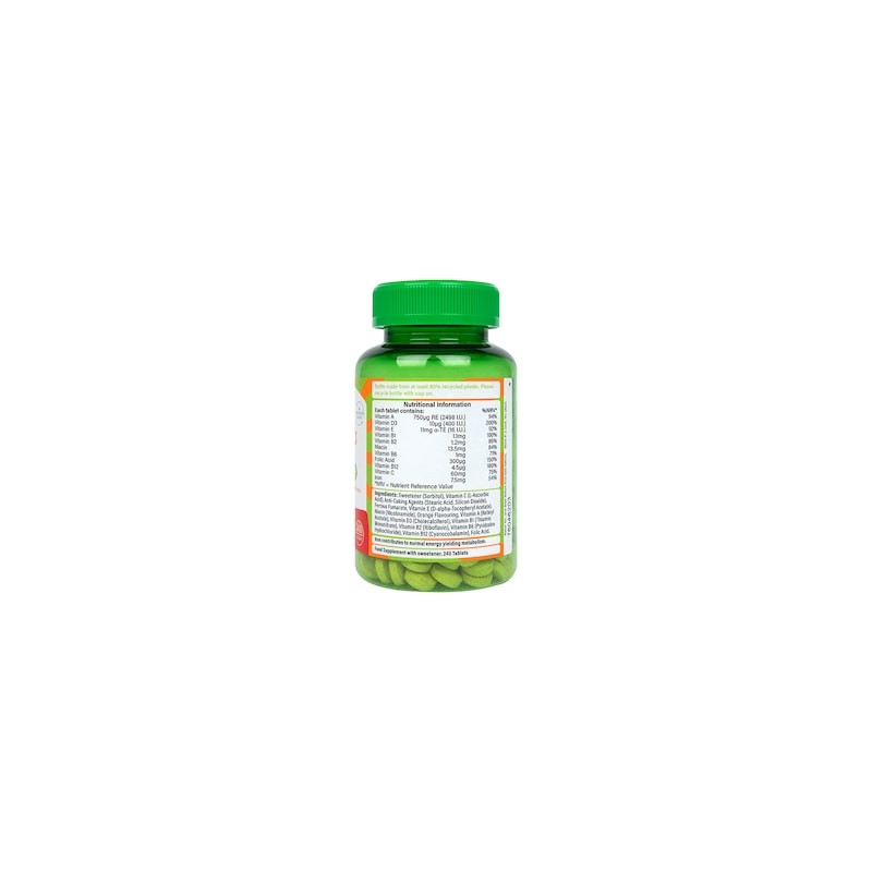 Holland and Barrett Kids Multivits & Iron 240 Tablets
