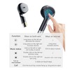 NFC Smart Watch with Earbuds for Android & iOS, 2.01Inch