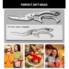 Heavy Duty Kitchen Scissors, Professional Poultry Shears for Chicken Bone