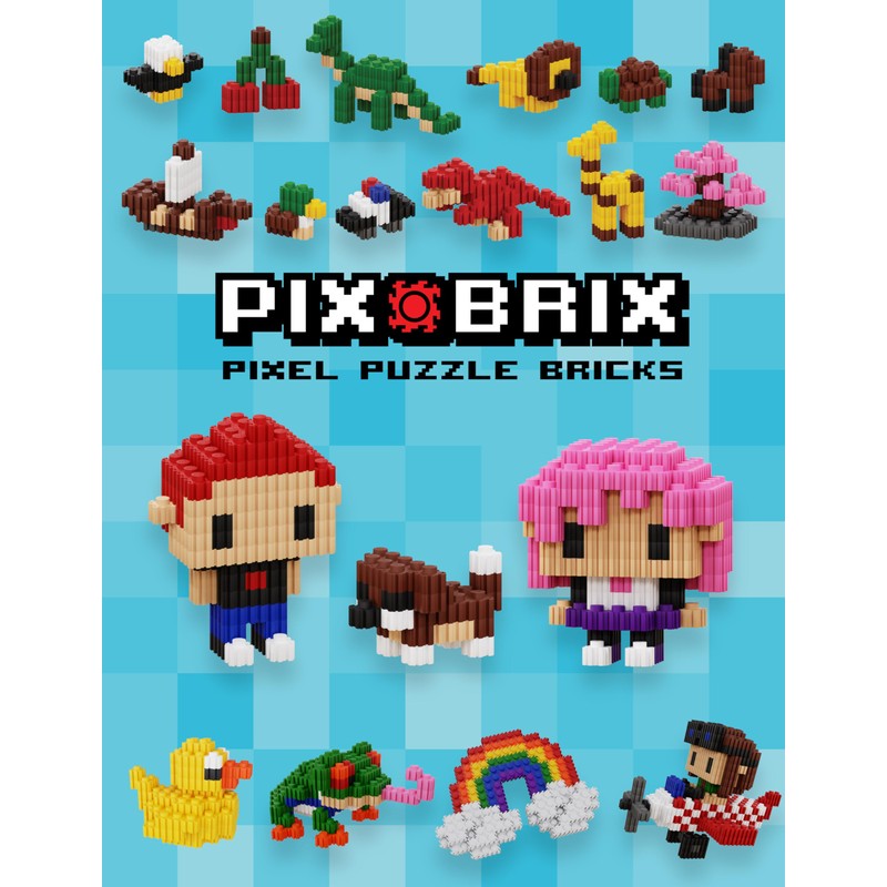 Pix Brix Pixel Art kit Puzzle Bricks – 6,000 Piece