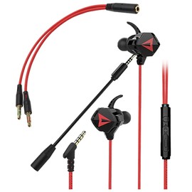 KOYOKOMA Gaming Earphones Headset Gaming 3.5mm Microphone Call Music Remote Control Smartphone PC PC Game