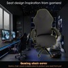 Yixinly Gaming Chair Cover, Set of 4 Gaming Chair Covers,