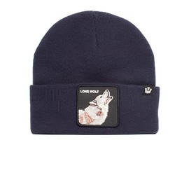 Goorin Bros. Beanie Wolf Man Lone Wolf Dark Navy Dark Blue, blue