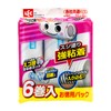 レック 激コロ スゴ技カット スジ塗 強粘着 70周 スペア 6個入 (カーペットクリーナー) S00004