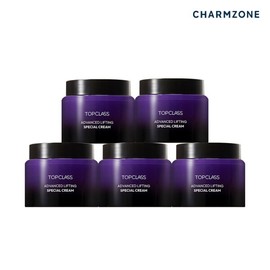 Charmzone 참존 탑클래스 8세대 어드밴스드 리프팅 스페셜크림 100ml (수분/젤크림) 5개 Charmzone Top Class 8th Generation Advanced Lifting Special Cream 100ml (Moisture/Gel Cream) 5 Pack
