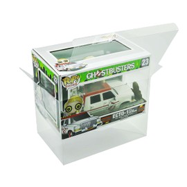 ATV Pop Protector Display Case For Ecto-1 With Jillian Holtzmann Ride X1 SINGLE (FIGURE NOT INCLUDED)