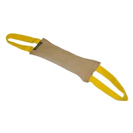 Dean and Tyler Medium Bite Tug, Leather, Size 12-Inch by 4-Inch