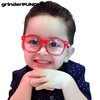 Kids Nerd Glasses Clear Lens Geek Fake for Costume Children's
