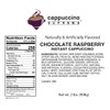 Cappuccino Supreme 2 lb bag Chocolate Raspberry Instant Cappuccino Mix
