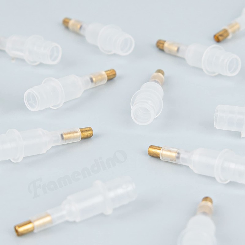 Framendino, 30 Pack Pen Tips Plastic Single Placer Tip for