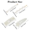 Ymapinc 8 PCS White Pearl Hair Pins for Women -