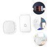 TEHAUX 1Set Wireless Doorbell Intelligent USB Door Bell with Melodies