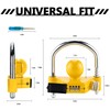 Cenipar Trailer Hitch Lock Universal with Combination Lock, Heavy-Duty Steel