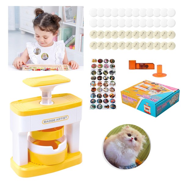Button Maker Machine, 2.2inch/56mm Pin Maker Machine, Badge Maker Machine