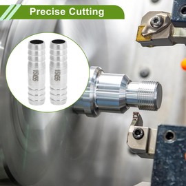 HOPESPANNER Hose Barb Fittings for Air Water Oil Gas Fuel 19/32" Hose Barb Tubing Connector 304 Stainless Steel 2 Pcs
