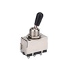 Oumefar 1 Pcs 3 Way Closed Guitar Toggle Switch Black