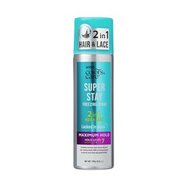 KISS Colors & Care Super Stay Freezing Spray Maximum Hold, 6 oz.