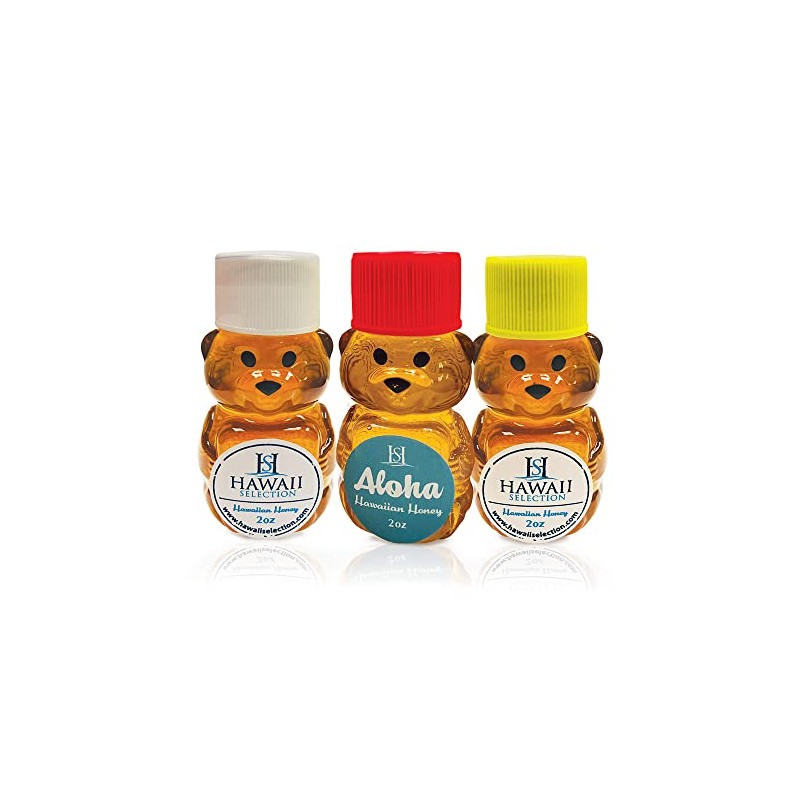 Hawaii Selection/ 3 x Mini Honey Aloha Gift Set/ 6oz