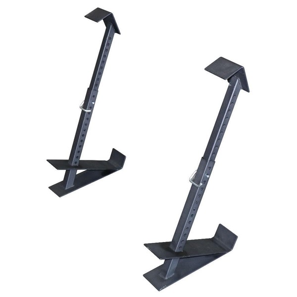 Titan Fitness Eccentric Hooks, Fully Adjustable 20" - 35" Steel