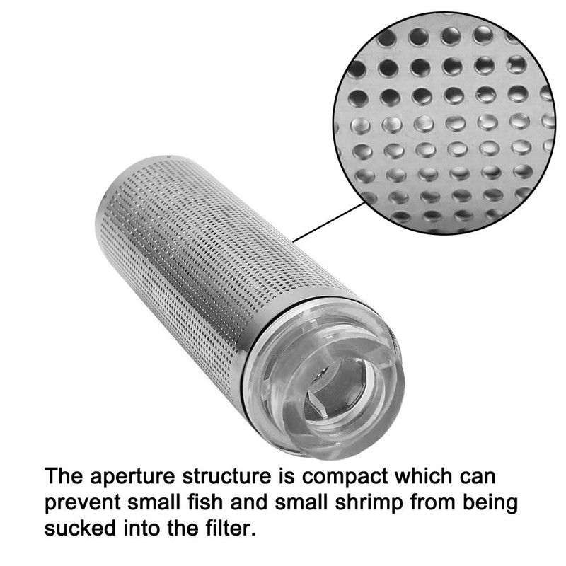 NACX Aquarium Fish/Shrimp Mesh Net Filter Guard，Fish Tank Intake Strainer