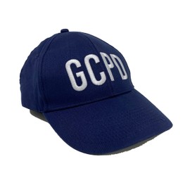 Super6props GCPD City of Gotham Inspired Baseball Cap. Colour Navy Blue. Adjustable Back Strap.