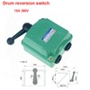 15A Drum Reverse Switch Forward/Off/Reverse Motor Control Waterproof Rain-Proof Reversion