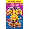 Kellogg's Raisin Bran Crunch Breakfast Cereal, Fiber Cereal, Family Breakfast,
