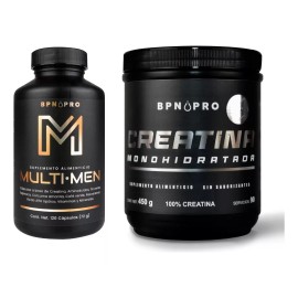 Bpn Pro Creatina Monohidratada Pura Y Multivitaminico Para Hombres Sabor Creatina Y Multimen