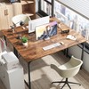 Huuger Computer Desk, 40 Inch Office Desk, Gaming Desk with