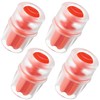 Enhon 4 Pack Bite Valve Replacement Sheath for Water Bladder,