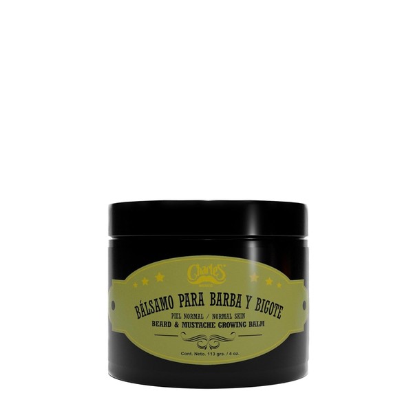 Charle's - Bálsamo de Crecimiento Para Barba y Bigote, Adicionado
