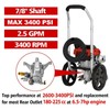 3400PSI Pressure Washer Pump Replacement 7/8'' Shaft Vertical Power Washer