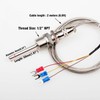 Temperature Sensor, Temperature Sensor Probe,RTD PT100 Temperature Sensor 1/2" NPT