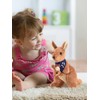 BOHS Plush Kangaroo with Australia Scarf and Removable Joey -