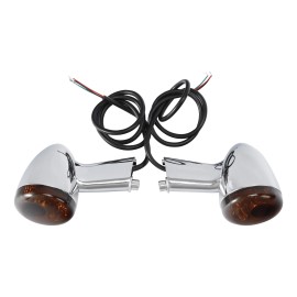 TCMT Fit For Harley Sportster XL 883 1200 1992-Up Chrome Rear Turn Signal Light