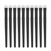 10pcs Silicone Eyeshadow Brush Soft Reusable Long Lasting Silicone Glitter