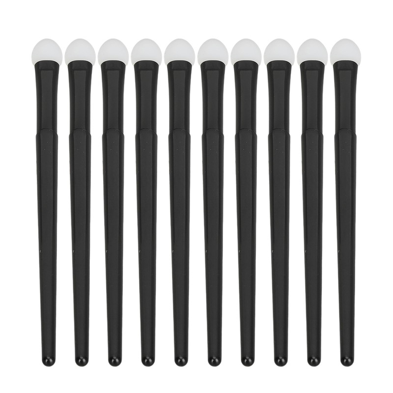10pcs Silicone Eyeshadow Brush Soft Reusable Long Lasting Silicone Glitter